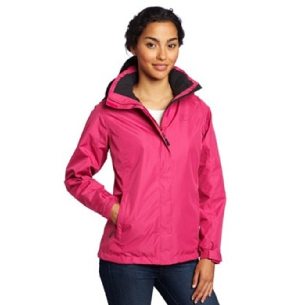 Little Donkey Andy Women's Lightweight‎ Waterproof Rain Jacket Pink - Size S